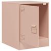 Nightstand Pink 34.5 x 39 x 44 cm Steel