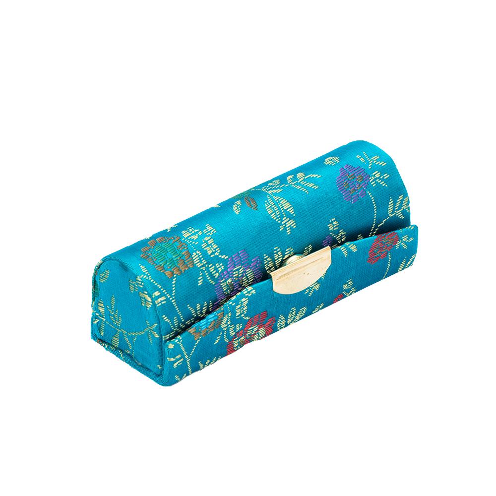 Retro Random Color Silk Satin Design Lipstick Case Lipstick Box Lipstick Holder Packaging Box