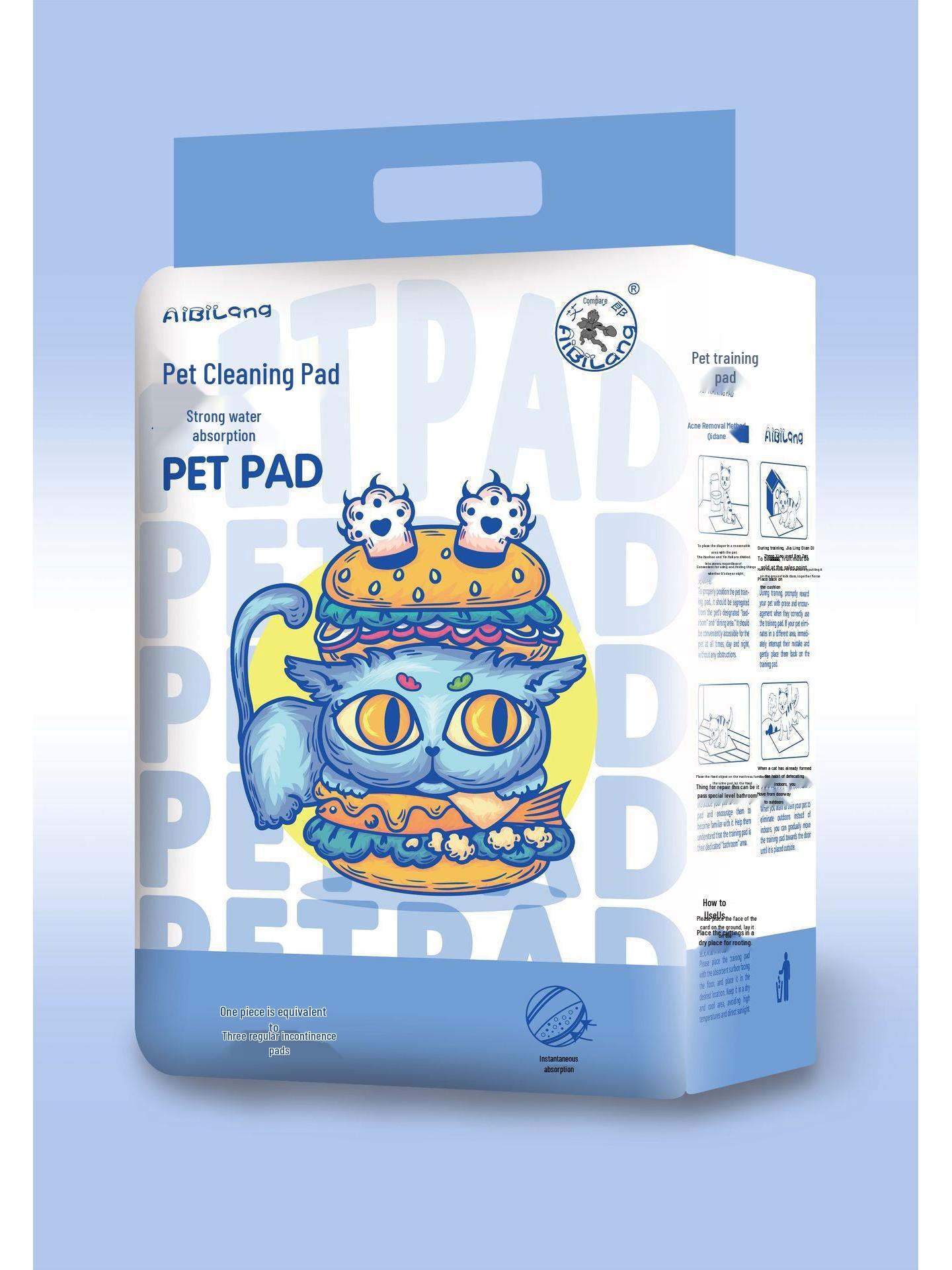

Thick, Quick-Absorb Pet Urine Pad for Training and Protection