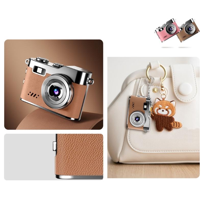 Retro Design Mini Digital Camera 1080P Video Recording Supports 16GB 32GB Card