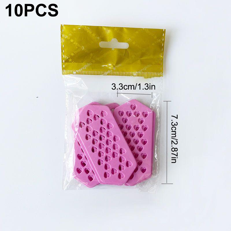 10/20Pcs Salon-Grade Heat Resistant Hair Clips No-Crease Thermal Styling Tools for Cold Wave Hot Perm Anti-Hair Tie Compression