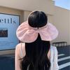 Summer Vinyl Anti-Ultraviolet Sunscreen Hat Women'S Versatile Big Brim Face Sunshade Foldable Open Ponytail Empty Top Hat