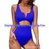 Women's European & American Style Sexy Sling One-Piece Swimsuit - Light, Thin & Breathable for Seaside Summer.