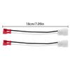 High Temperature Resistant Speaker Connector Plugs & Play Installation Upgrades Double Set No Cutting Required for Vehicle