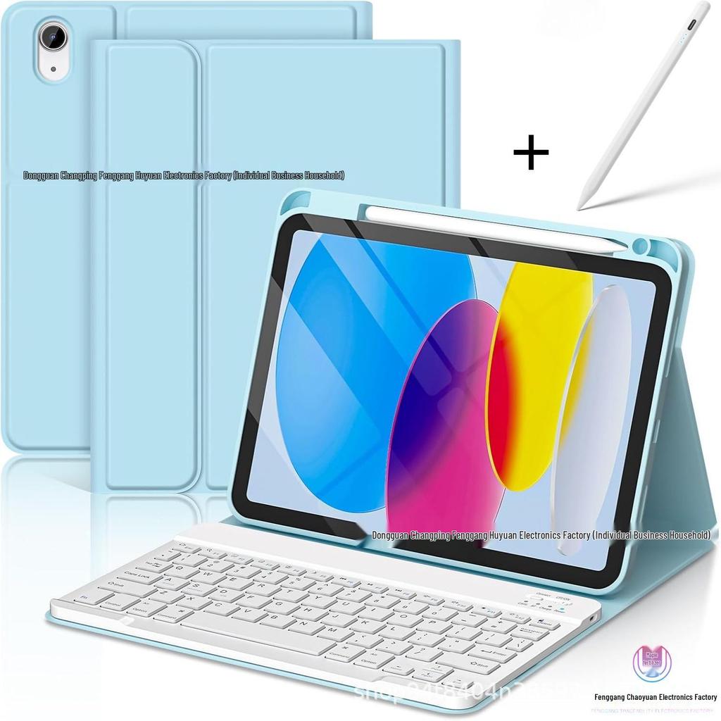 IPad Air 7 Schutzhülle mit Bluetooth-Tastatur & Stifthalter