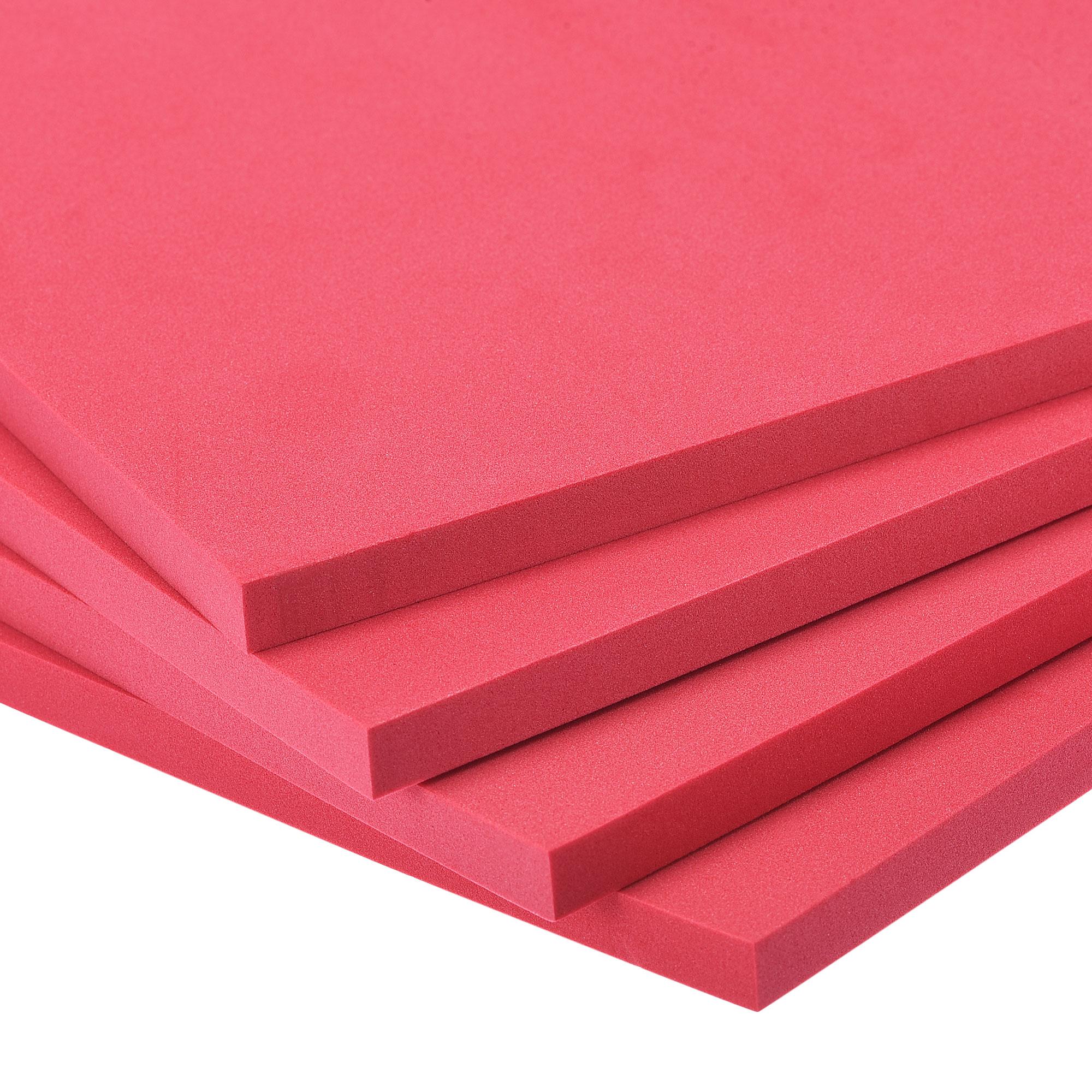 

4pcs Thickness 3/5/7/10mm EVA Foam Sheets Sound-Absorbing Noise Spone Foam Craft EVA Sheets DIY Handmade Model Making Material Thickness 3mm