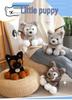 Adorable Fluffy Husky Plush Toy Doll