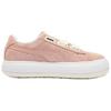 Puma Suede Mayu Retro Thick Sole Low Top Sneakers Women sneakers Pink White 387321-06