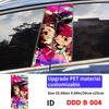 Dan Da Dan Anime Car Stickers Car B-pillar Vinyl Decals Waterproof Auto Center Pillar Sticker Cover Scratches Vehicle Decors