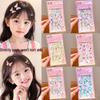 Girls' Butterfly Crystal Glitter Face Stickers for Stage Performance