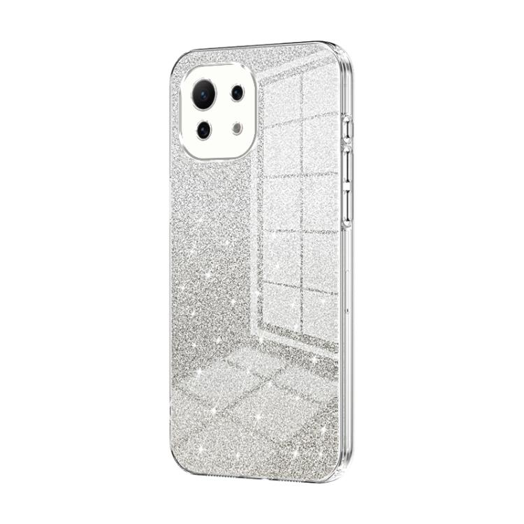 Gradient Glitter Powder Electroplated Phone Case