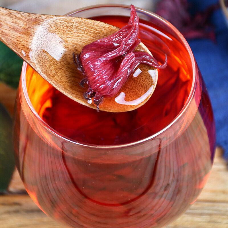 Высококачественный чай Розель 80 г Органический цветочный травяной чай Luoshenhuacha — фото 6