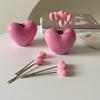 Edelstahl Liebe Obstgabel Set Liebendes Herz Obstkuchen Wurstgabel Haushalt