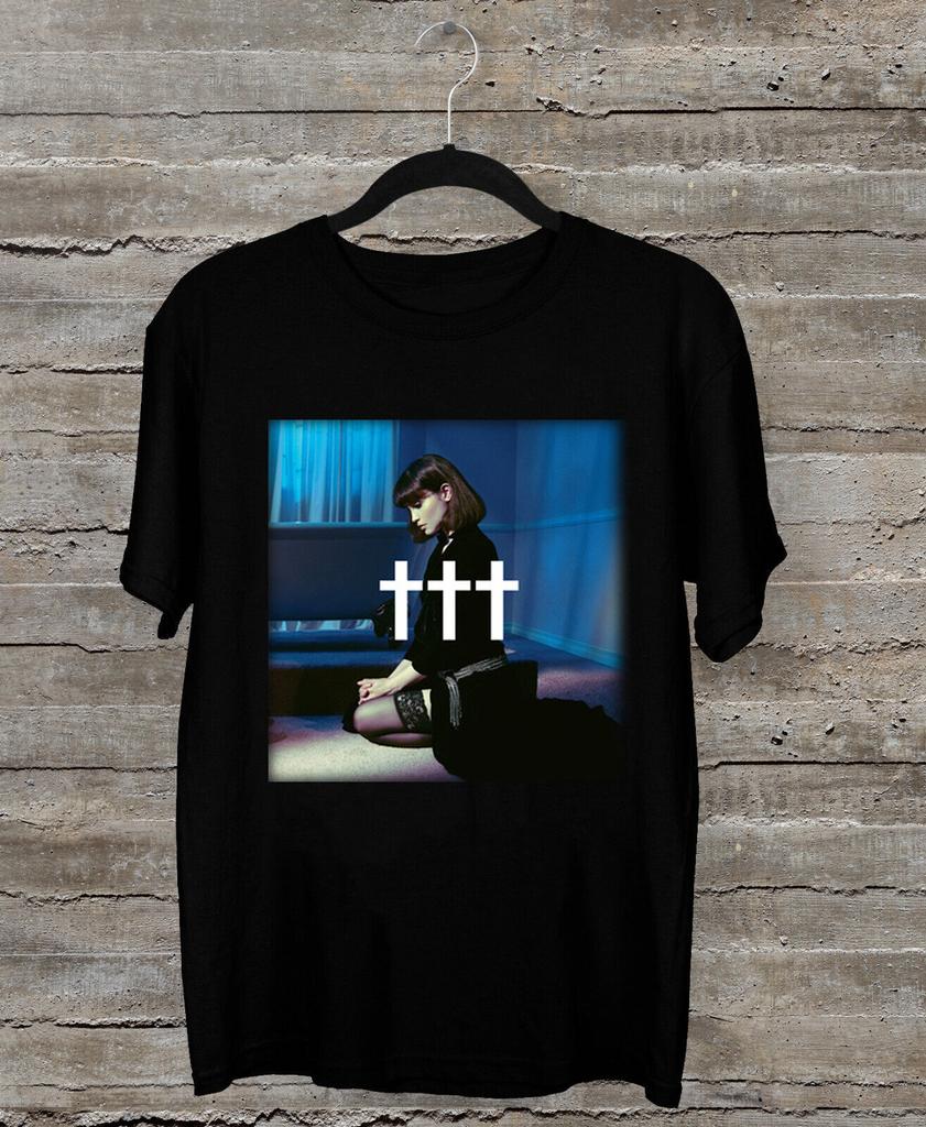 Vtg Crosses Band Album Heavy Cotton Full Size Unisex Shirt MM1398