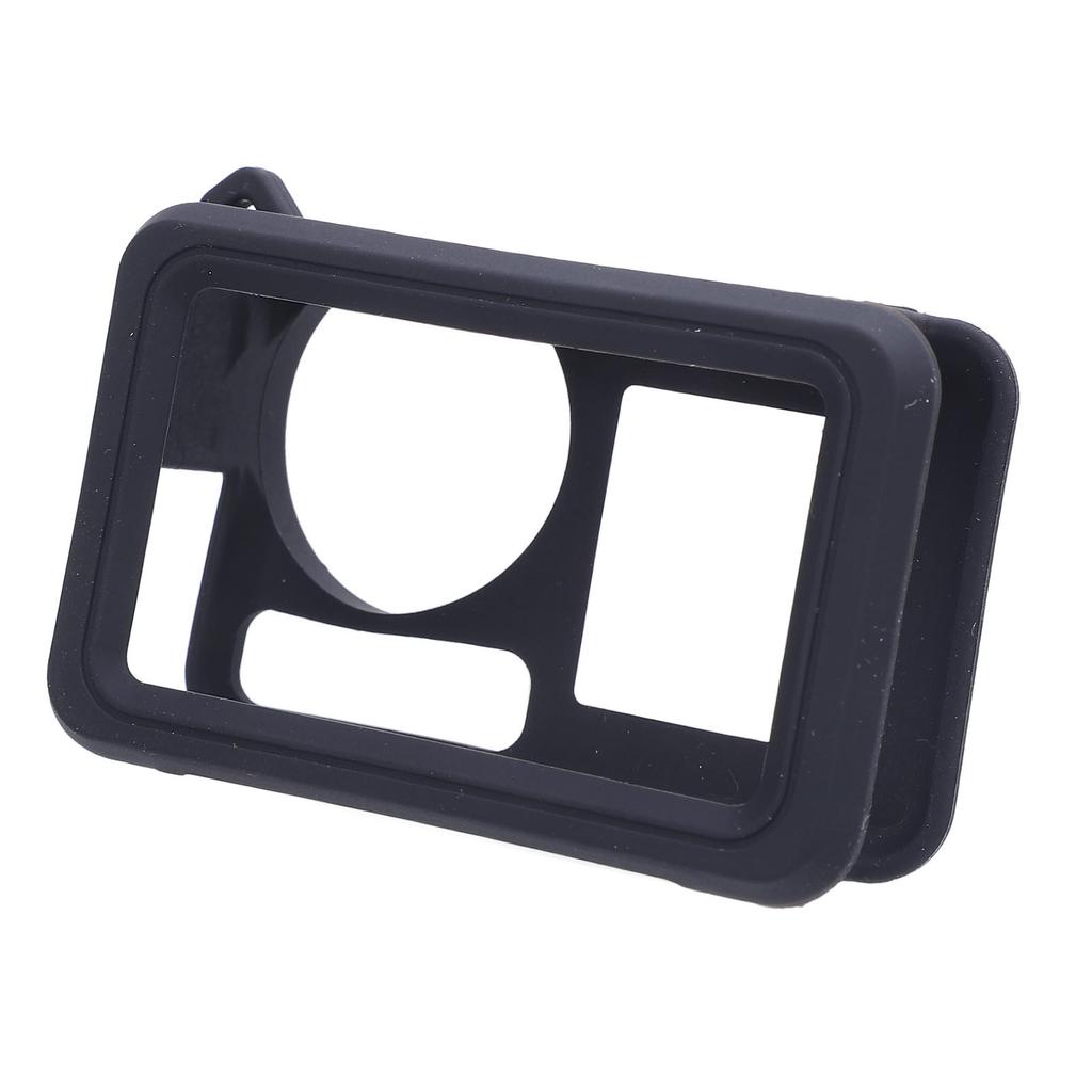 Silicone Case for Action 5 Pro Washable Soft Anti Collision Sports Camera Silicone Cover with Lens   Lanyard