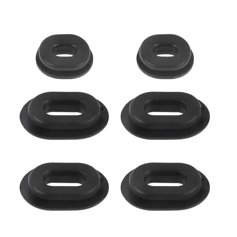 12Pcs Durable Motorcycle Bolt Rubber Grommets for Honda CB125 CG125 CB750 CT125 CB500 XL100 125 CL100 Fairing Goldwing