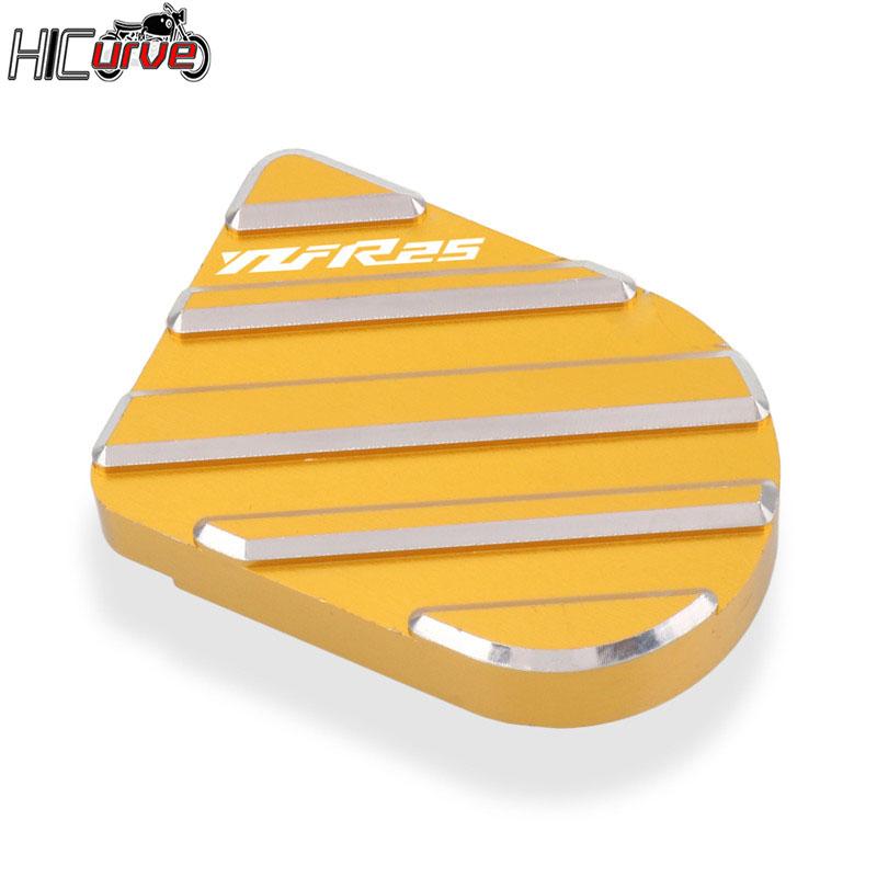 For YZF R3 R25 YZF-R3 YZF-R25 YZFR3 YZFR25 2015-2023 Motorcycle CNC Rear Foot Brakes Pedals Levers Step Plate Extension