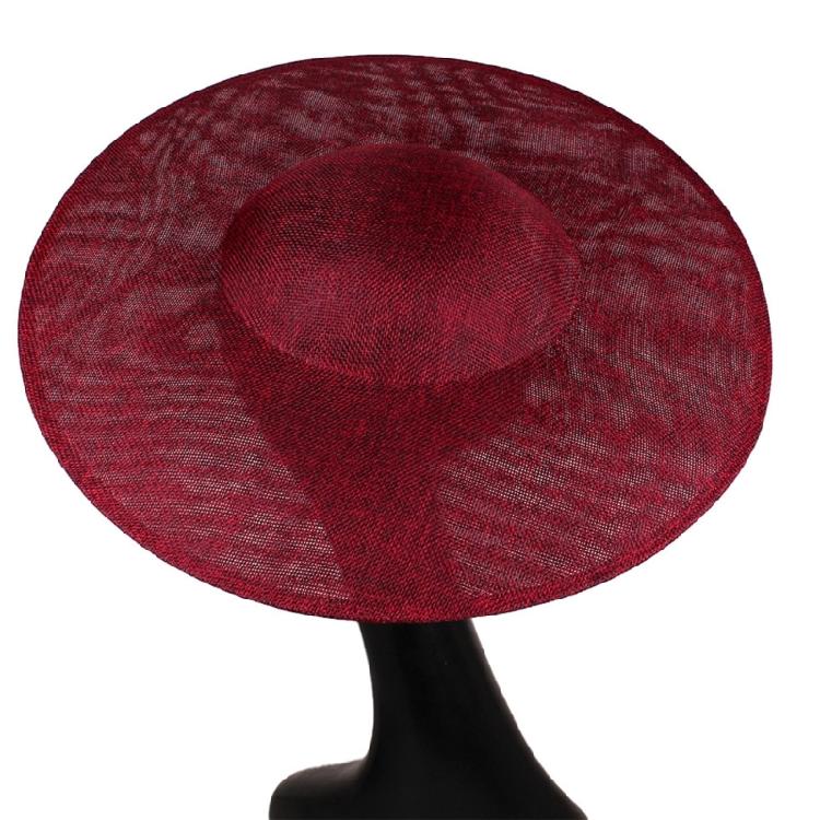 Base per Cappello Fascinator Grande alla Moda da 40cm Supporto per Acconciatura per Creazione Fai-da-Te di Cappelli da Sposa Cappelli da Chiesa Creazioni di Cappelleria