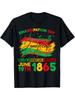 Juneteenth Black American Freedom 1865 Juneteenth Men'S And Women'S T-Shirt, C