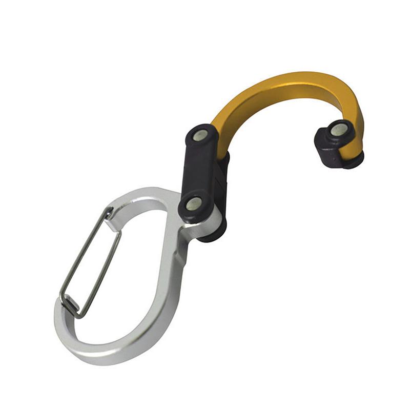 Hybrid Gear Clip - Carabiner Rotating Hook Clip Non-Locking Strong Clips