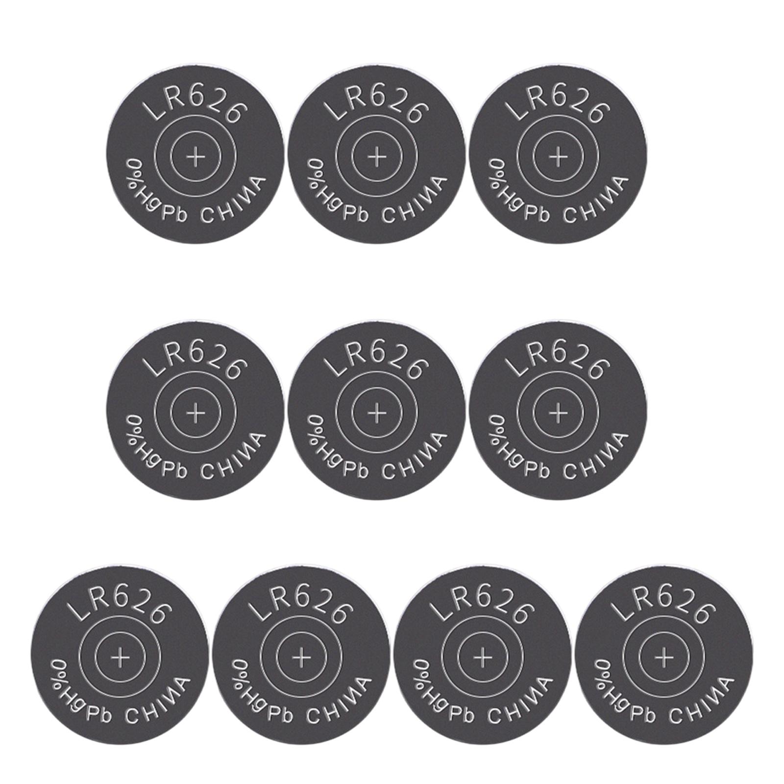 

10 шт. LR626 AG4 377 177A SR626SW батарея 1,5 В таблеточная батарея для замены игрушечных часов электронные устройства 10PC