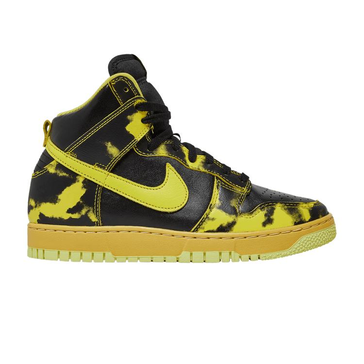 Nike Dunk High 1985  Yellow Acid Wash  36