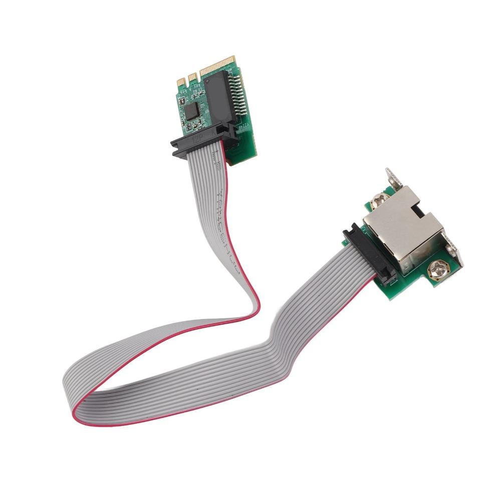RTL8111H Chip M.2 Ethernet Network Card Single Port RJ45 PCIe Network Card  Home Server