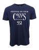 T-SHIRT NAVY LOGO DÉLAVÉ FESTIVAL DE CANNES 1992 Réimpression Tailles S-4XL T-shirt Unisexe