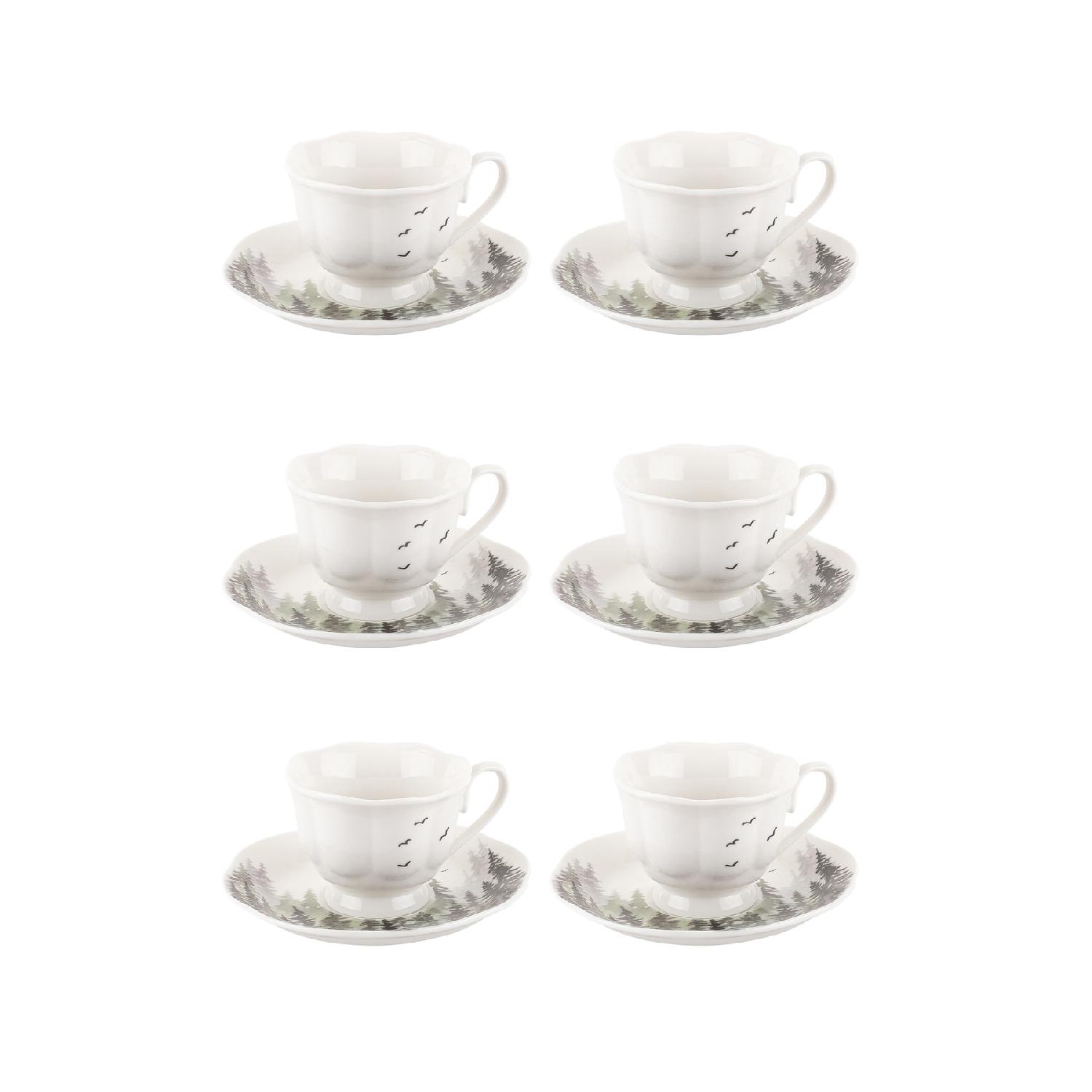 

Набор кофейных чашек Forest New Bone