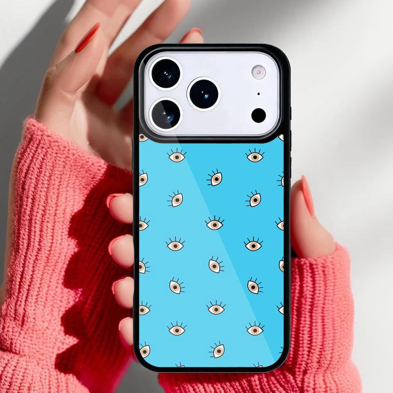 EVIL EYE Collage Phone Case for iPhone 17 16 15 14 13 Pro Max Back Cover for 12 11 Pro Coque