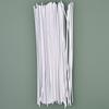 50pcs/Lot Smokeless Candle Wicks 8-20cm Pre-Waxed Cotton Core Wicks DIY Soy Wax Core Woven Kerosene Lamp Candles Making Supplies