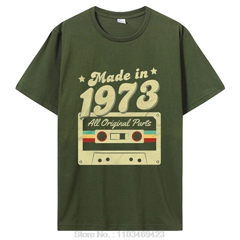 

Забавные винтажные футболки с изображением легенд на день рождения, хлопковая футболка с короткими рукавами и рисунком, подарки на день рождения, футболка унисекс, одежда 3XL