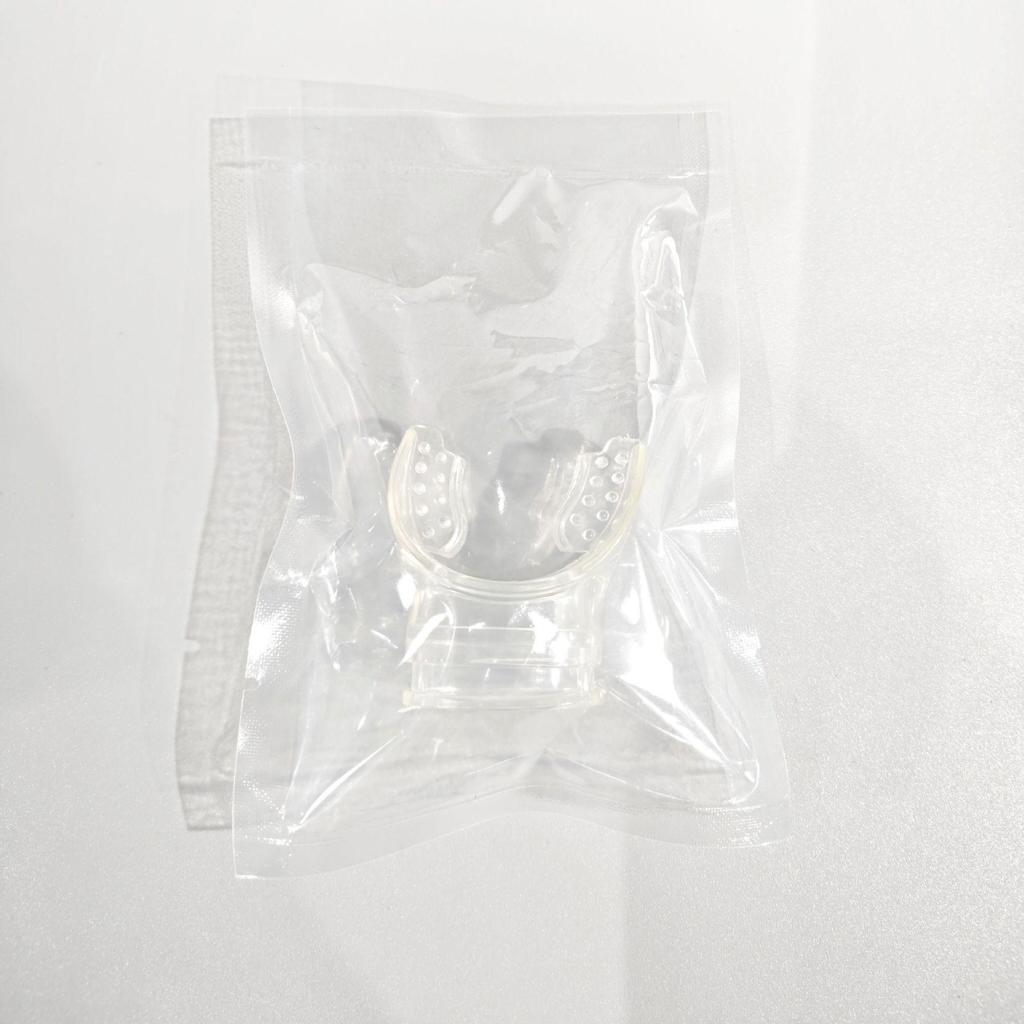 Liquid Silicone Snorkel Mouthpiece with Heat-Sealed PVC Bag Packaging