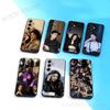 F-Faye Peraya Malisorn Handyhülle Für Samsung Galaxy A 73,72,51,53,52,71,22,5G,Note,J7,8,9 Weiche Präzise Lochung Schwarze Abdeckung