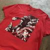Stile Vintage Ministero 1990 Maglietta Rossa Unisex S5XL R273