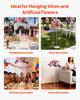 Wedding Flower Stand, 10PCS 80cm Column Flower Stand, Floral Stands with Acrylic Laminate, Cylindrical Cubic Floral Display Rack for Wedding, Party,