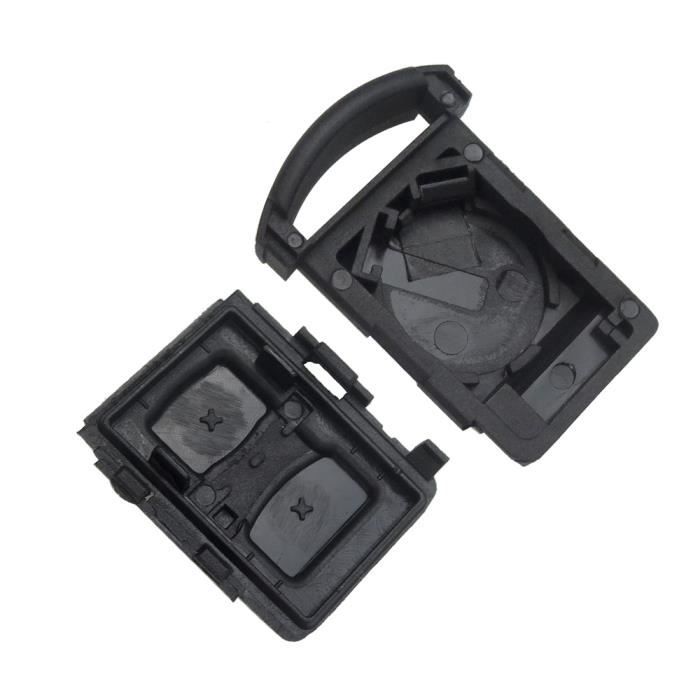 Schlüsselhülle für Opel Corsa Combo Meriva Tigra - Klappschlüssel Fernbedienung 2 Tasten mit Klinge Phonillico®