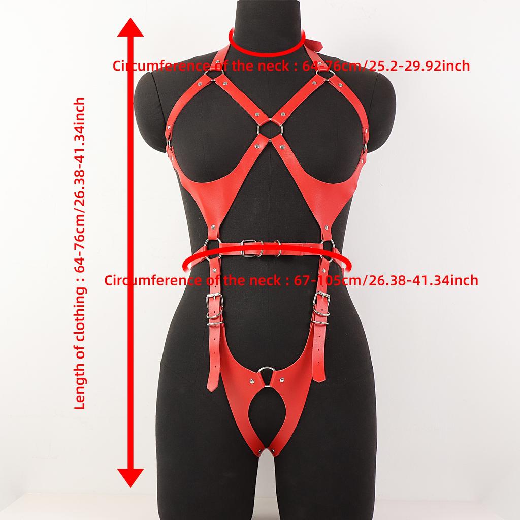 Women'S Sexy Gothic Corset Suspenders Belt Daily Outing Casual Wear Clothing Additions