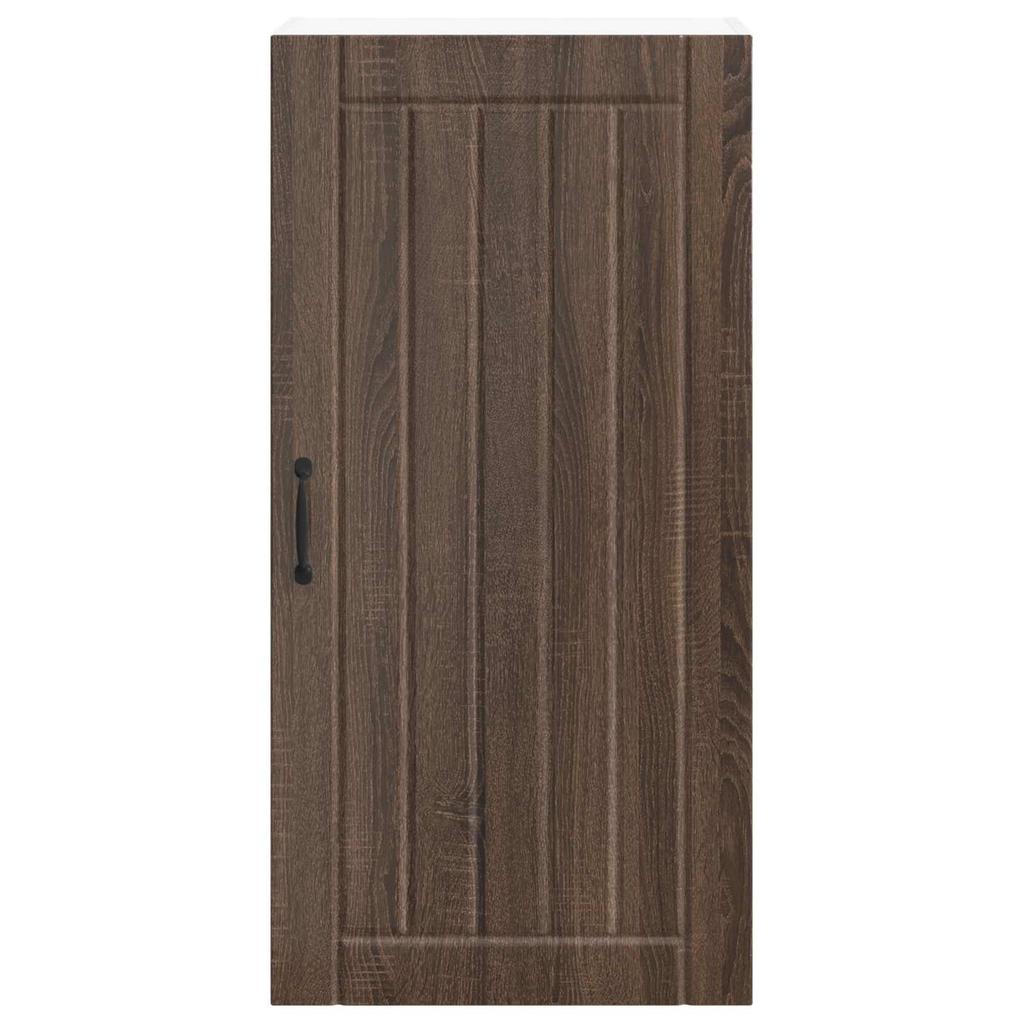 Wall Cabinet LUCCA Brown Oak 50 X 31 X 100 Cm Particleboard