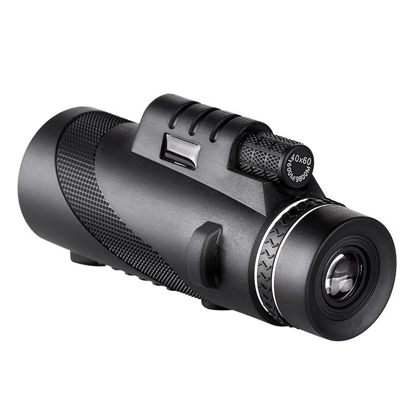 40x60 Telescope Factory Wholesale Single-tube Adult Outdoor Concert High-definition Low-light Night Vision Glasses.