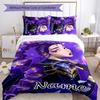3pcs KPop Demon Hunters8 Cover Set - Personalized Name, HD Printed Bedding with 1 Cover and 2 Pillowcases - Perfect for Home Decor, Easy Care