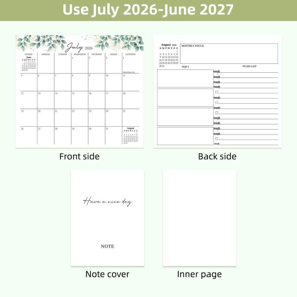 2027 Multifunctional Desk Calendar and Office Ornament