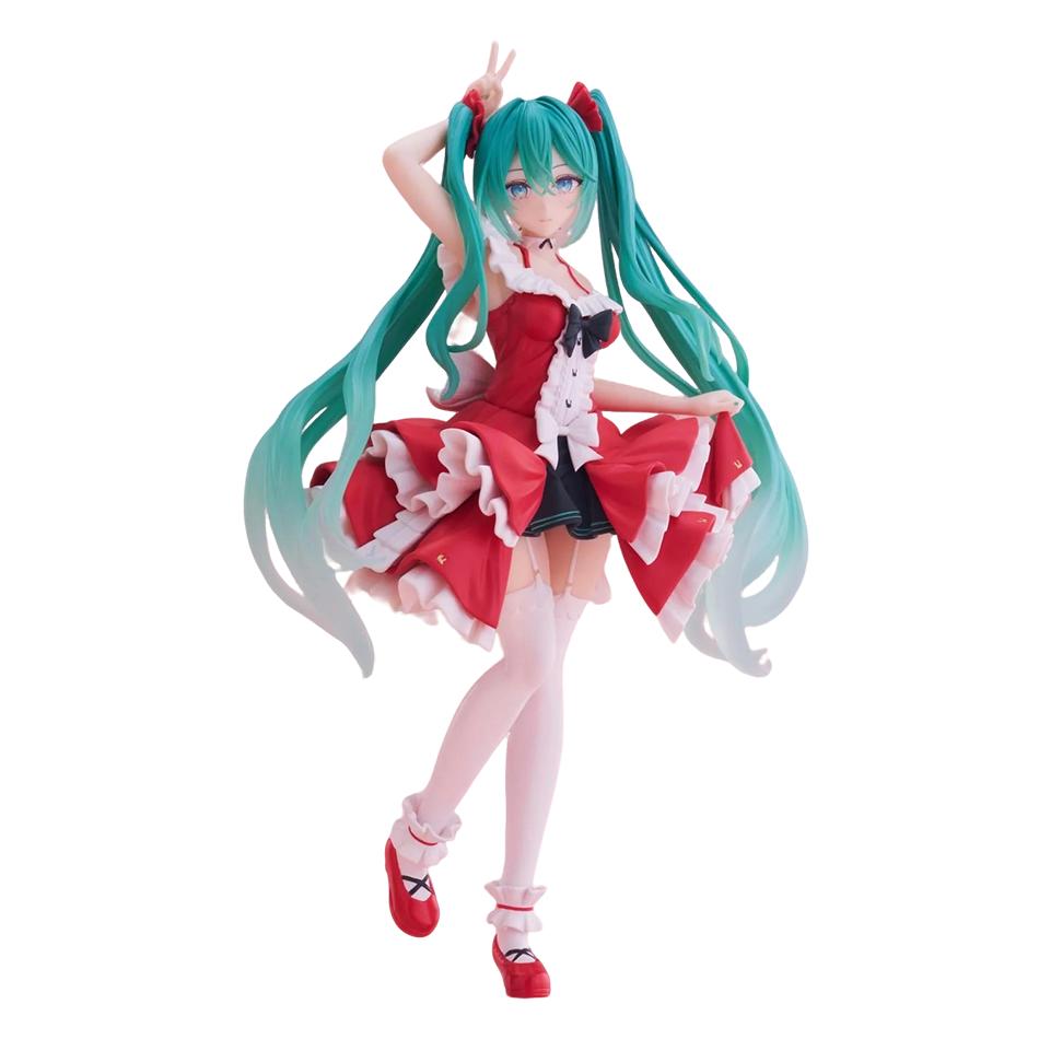 

Latest Original Hatsune Miku Hatsune PVC Action Fashion Lolita Doll Anime Figures Model Playthings Gifts 18cm great for daily use