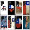 Chile Flag Phone Case For Samsung Galaxy S23 S24 S25 Edge S26 Ultra S22 + S21 Plus S20 FE Cover Silicone Print Shell Galaxy S23