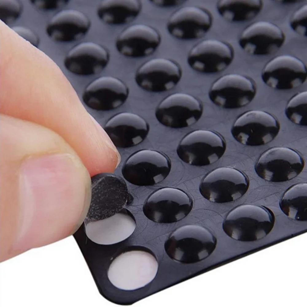 500-100PCS Silicone Shock Absorber Pad Transparent Self Adhesive Door Rear Cabinet Door Anti Collision Furniture Buffer Pad