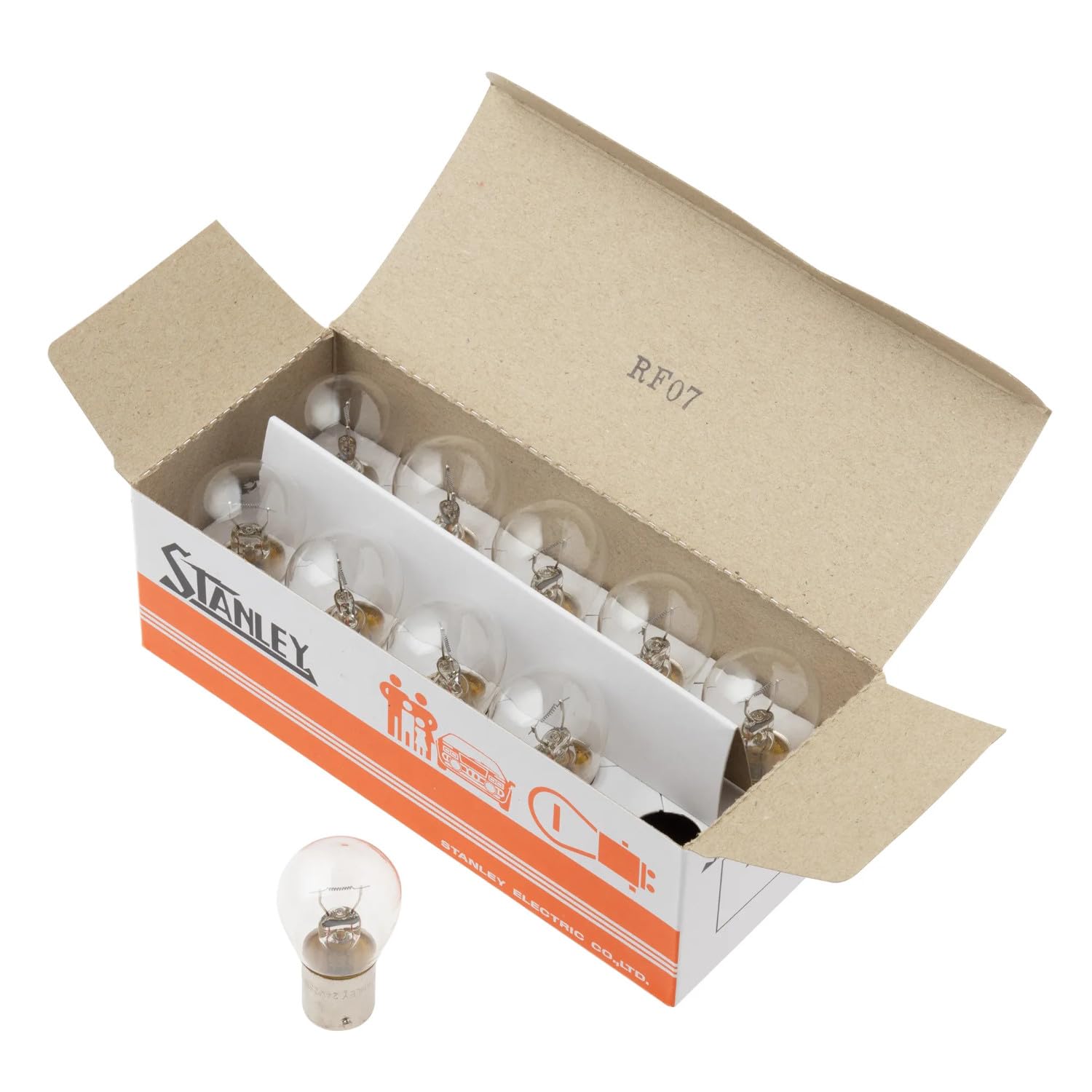 Stanley Electric Single Bulb 24V25W 10 Pieces A4587M