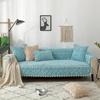 European Style Thickened Flannel Sofa Cushion Fashionable Rose Anti Slip Sofa Cover Sofa Towel Cover