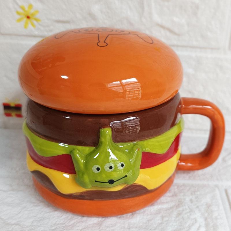Cartoon 3D Ceramic Mug, Large Capacity Coffee Mugs, Breakfast Milk Cups, Couple Funny Tea Cup,Holiday Gift Drinking Utensils