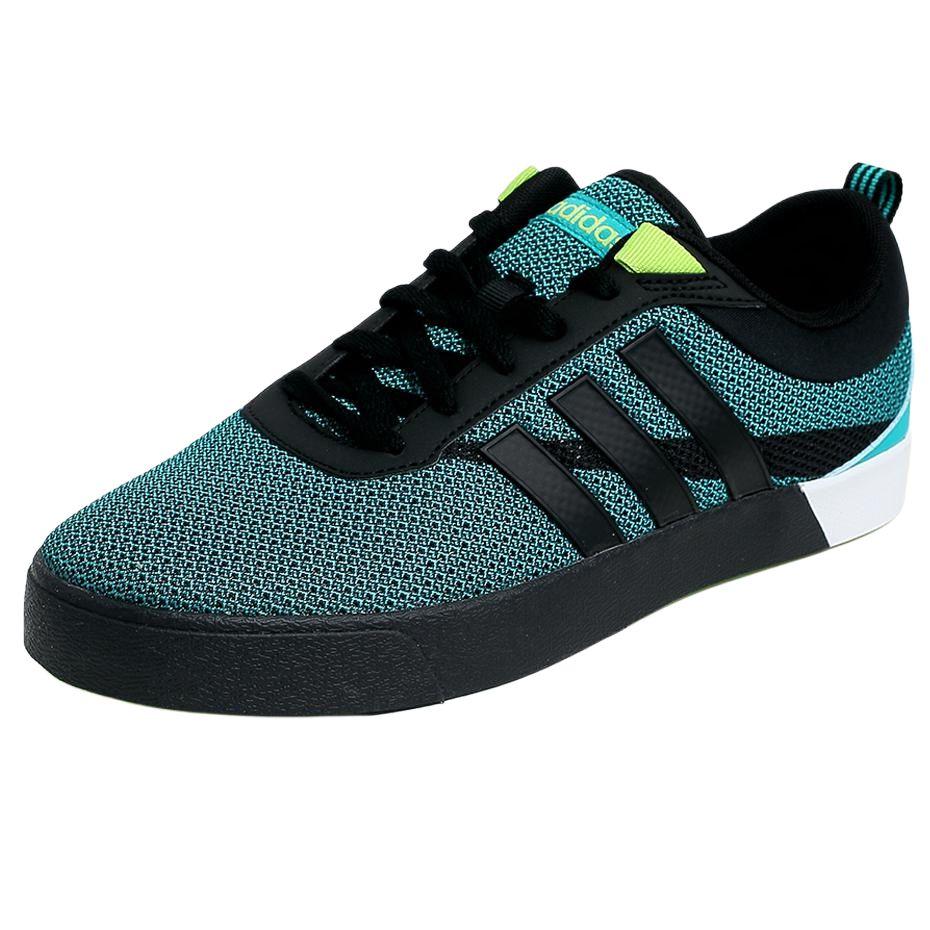 adidas Split Comfortable Soft Durable Retro Basketball Shoes Men Sneakers Green Black AW5144
