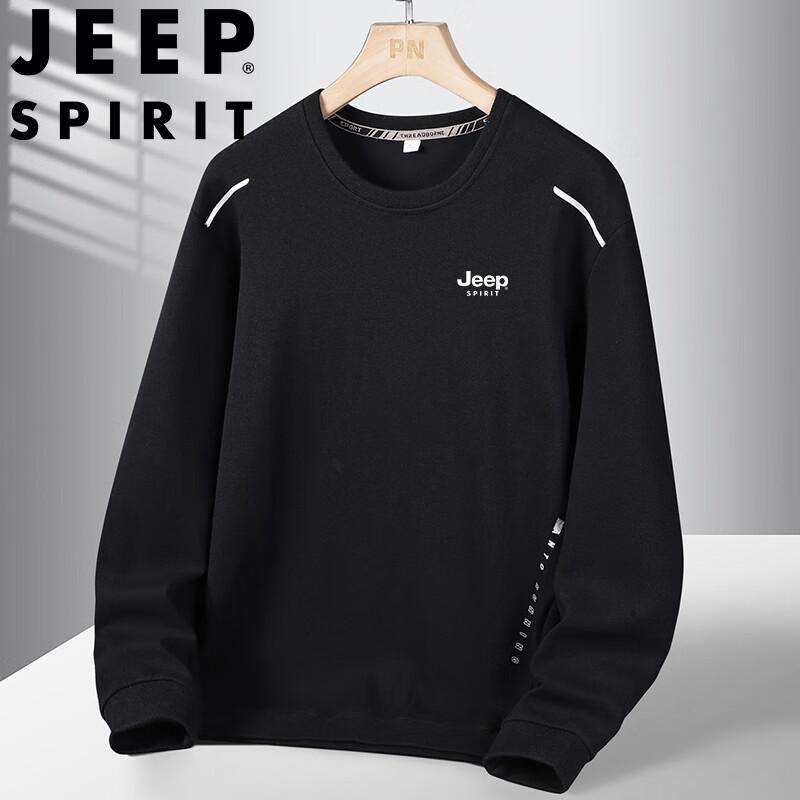 

JEEP SPIRIT Men s Crewneck Casual Sweatshirt XL